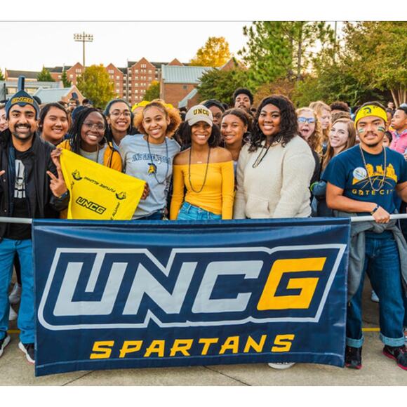 T.B.Phelps University of North Carolina Greensboro Mens Belt Nylon Leather Sz 34 - Picture 12 of 16